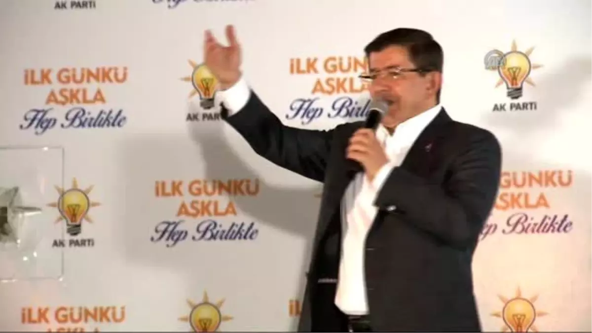 Davutoğlu: "Bütün Vadilerimizi Bu Terör Odaklarından Temizleyeceğiz"