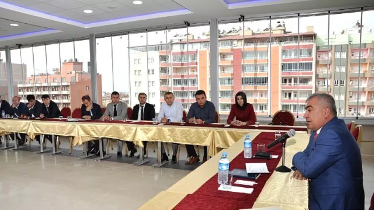 Milli Eğitim Müdürü Aslan, Anaokul Müdürleri İle Bir Araya Geldi