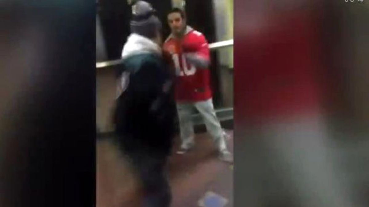 Tacizci Taraftara Maç Sonu Dayak