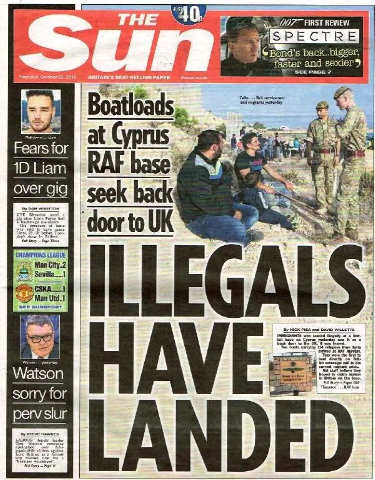 The Sun: İngiltere\'ye Arka Kapıdan Girmeye Çalışıyorlar