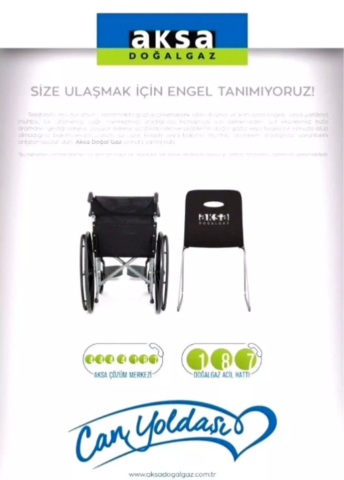 Aksa Doğal Gaz\'dan Engelleri Aşan Proje