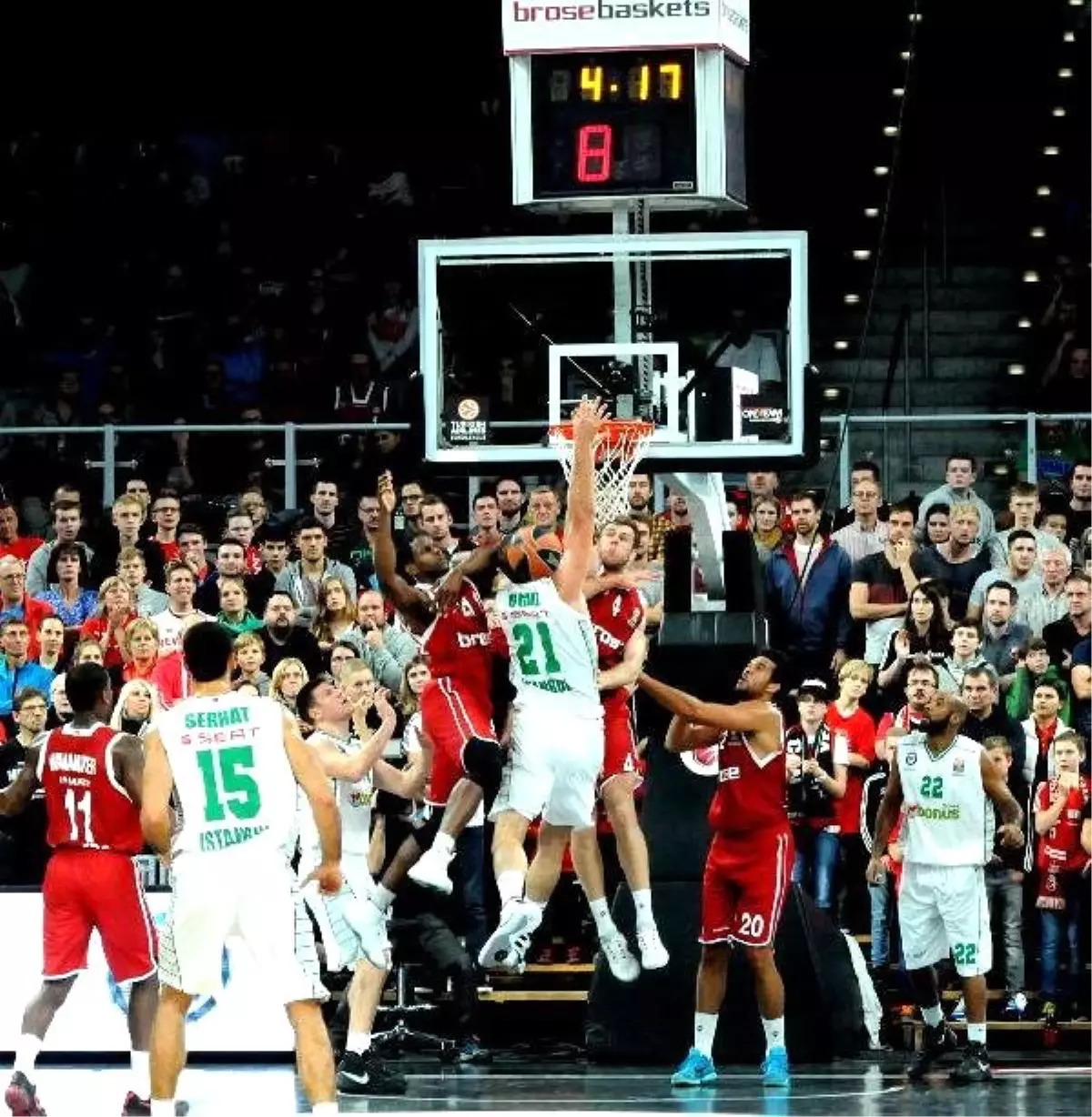 Brose Baskets: 86 - Darüşşafaka Doğuş: 76