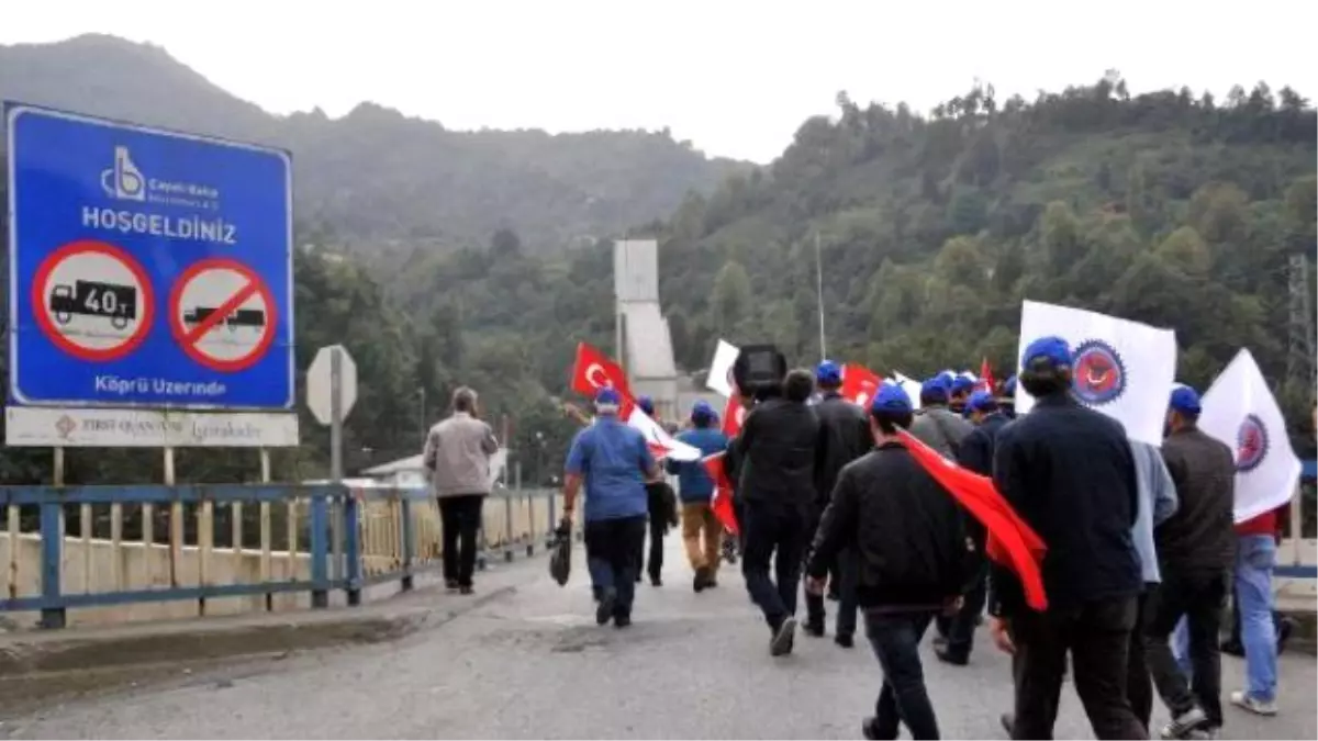 Çayeli Bakır İşletmeleri\'nde Grev Kararı Alındı