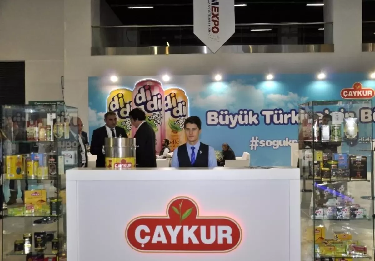 Çaykur Tümexpo\'da Stevyalı Ürünlerini Tanıtıyor