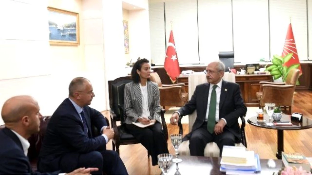 CHP Genel Başkanı Kılıçdaroğlu, Pes Heyeti ile Görüştü
