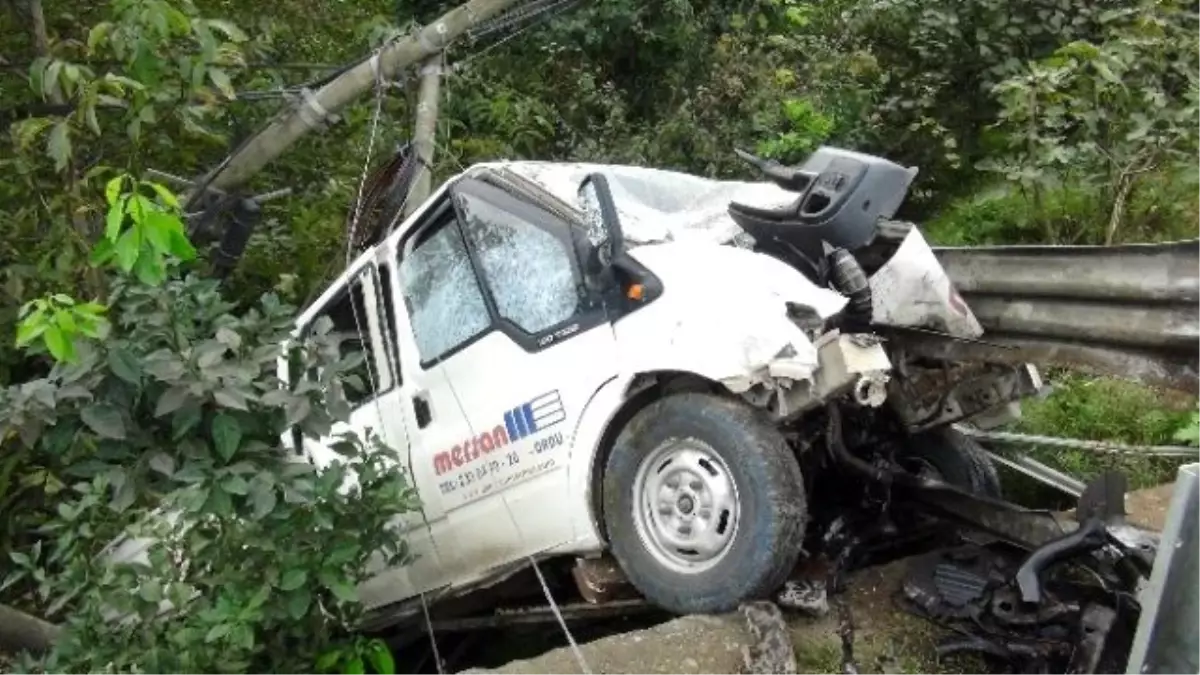 Giresun\'da Trafik Kazası: 1 Yaralı