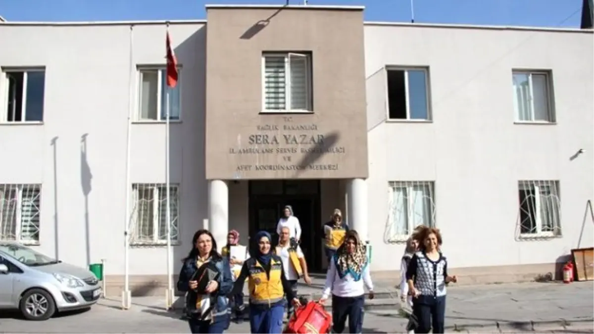 İl Sağlık Müdürlüğü 112 Komuta Kontrol Merkezi ve İl Ambulans Servisi Başhekimliğinde Gerçeği...