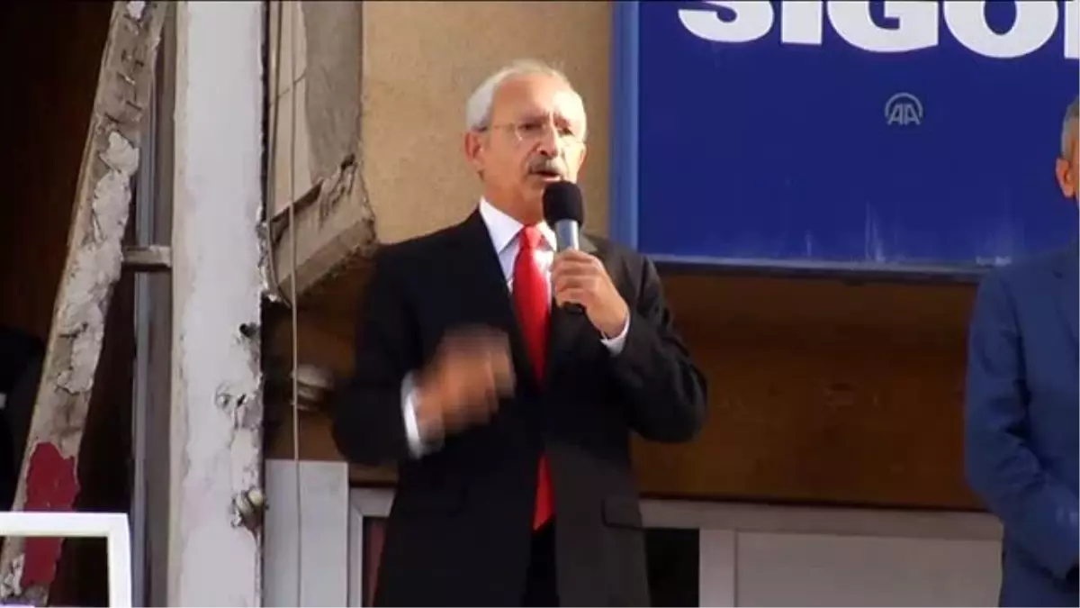 Kılıçdaroğlu: "Eskiden Bir PKK Belası Vardı Şimdi de Işid Belası Çıktı"