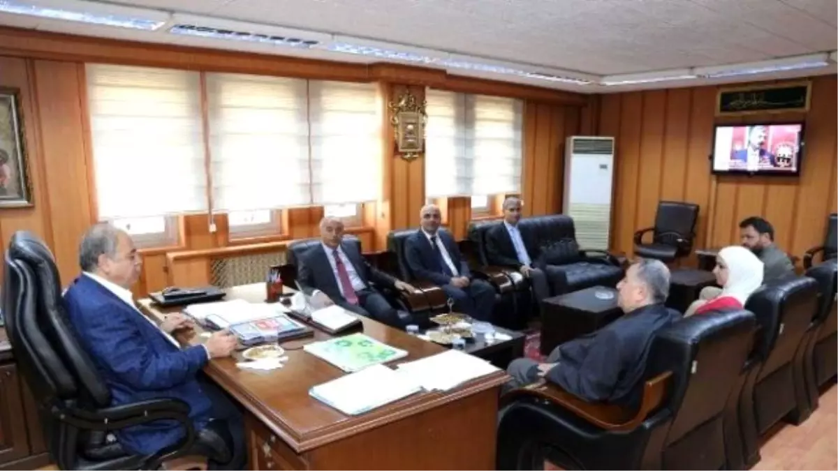 Müsteşar Yardımcısı Büyük\'ten, Başkan Kutlu\'ya Ziyaret