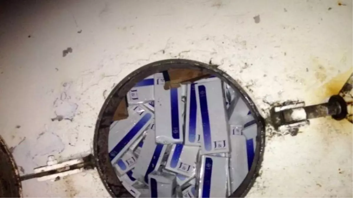 Şanlıurfa\'da Tankerden Yakıt Yerine Kaçak Sigara Çıktı