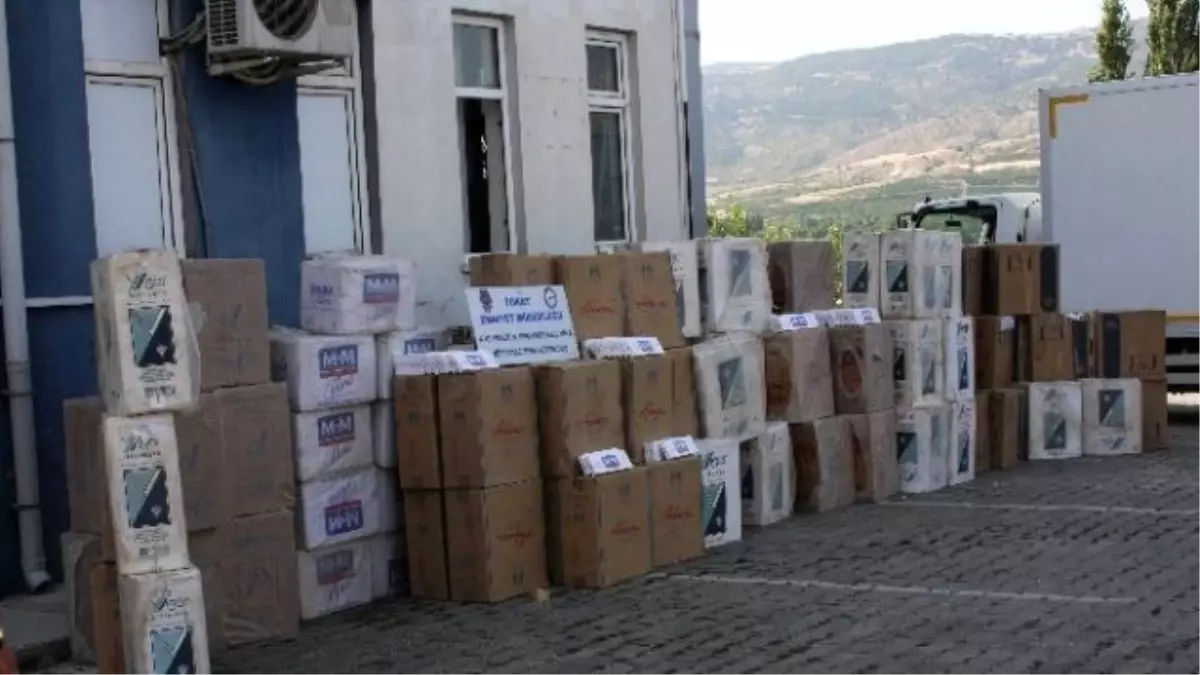 Tokat\'ta Kaçak Sigara Operasyonu