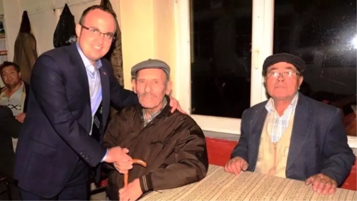 Turan, Seçim Çalışmalarını Biga\'da Sürdürdü