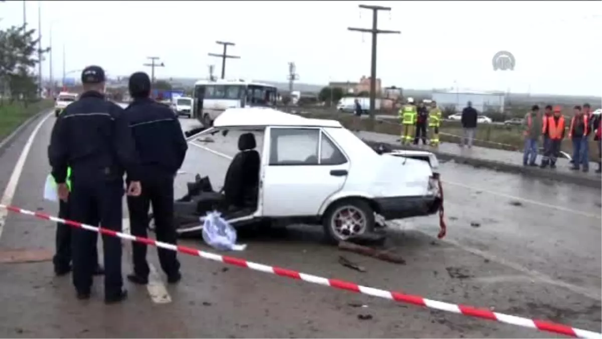 Zincirleme Trafik Kazası 1 Ölü 4 Yaralı