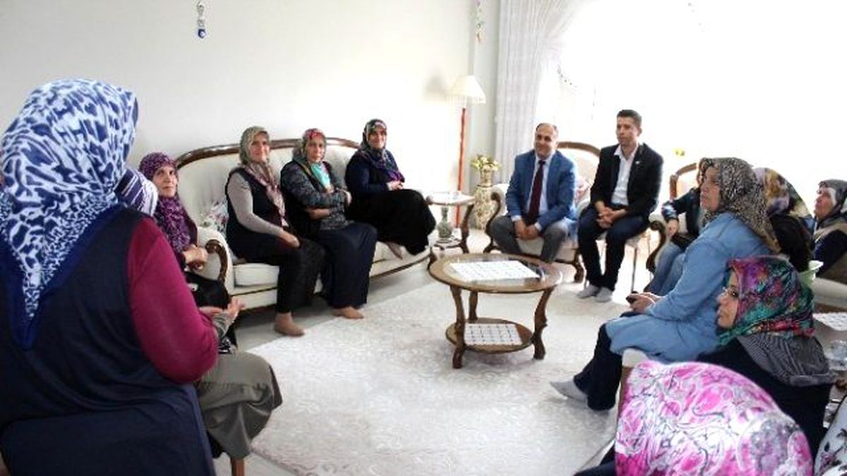 Başkan Özaltun\'dan Ev Ziyaretleri