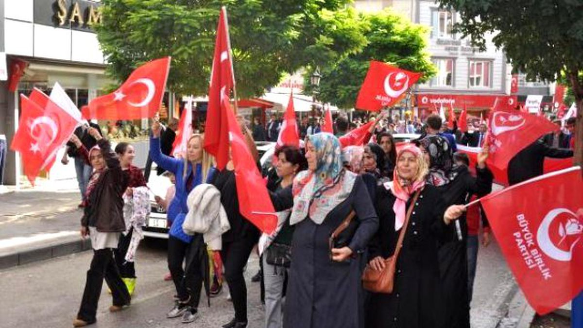BBP\'den Kırıkkale\'de Saygı Yürüyüşü