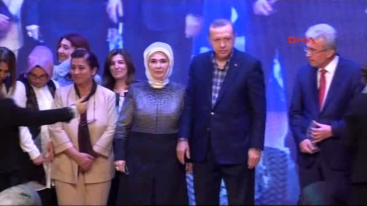 Gaziantep Cumhurbaşkanı Erdoğan Gelin Etmeyin Okula Gönderin Projesinin Tanıtım Toplantısında...