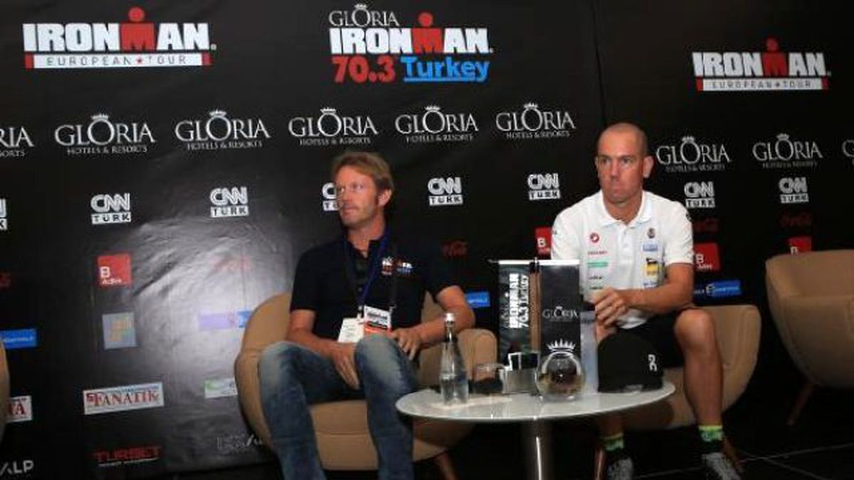 Gloria Ironman 70.3\'ün Basın Toplantısı Yapıldı