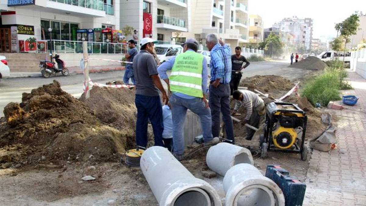 İsmet İnönü\'ye 197 Metre Yağmursuyu Izgarası