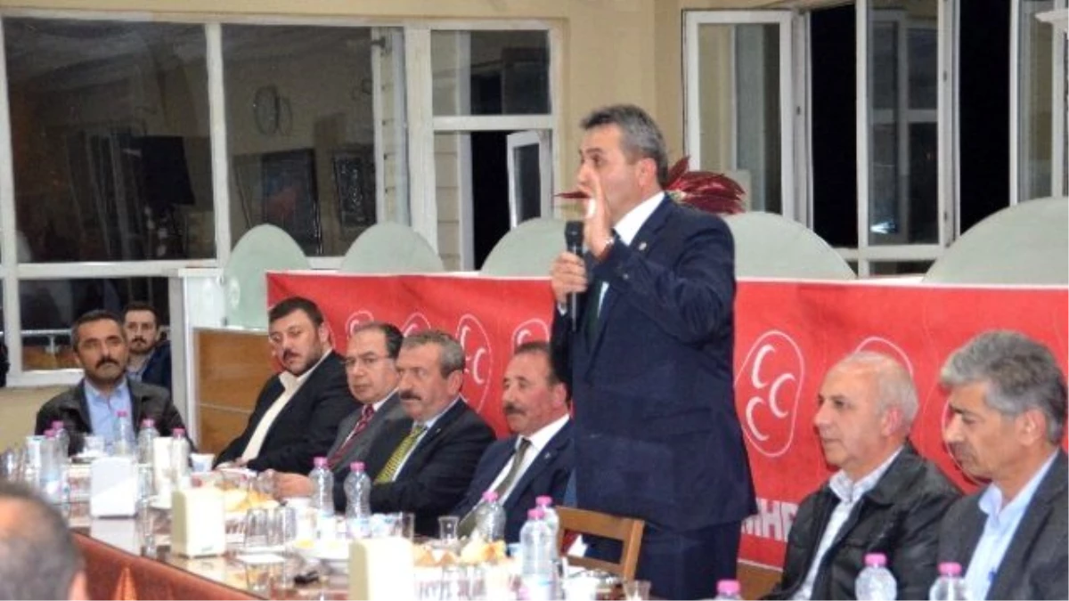 MHP Kastamonu Milletvekili Adayları Tosya\'da Muhtarlarla İstişare Toplantısı Yaptı