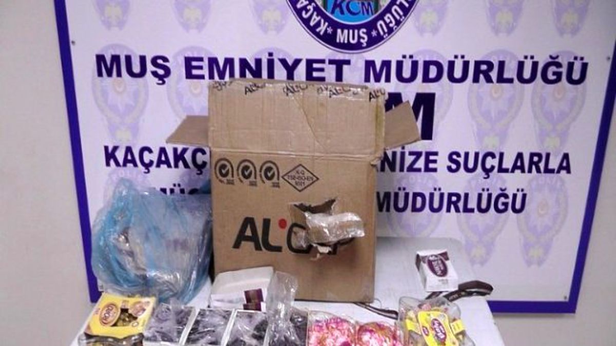 Muş\'ta 2 Kilo Eroin Ele Geçirildi