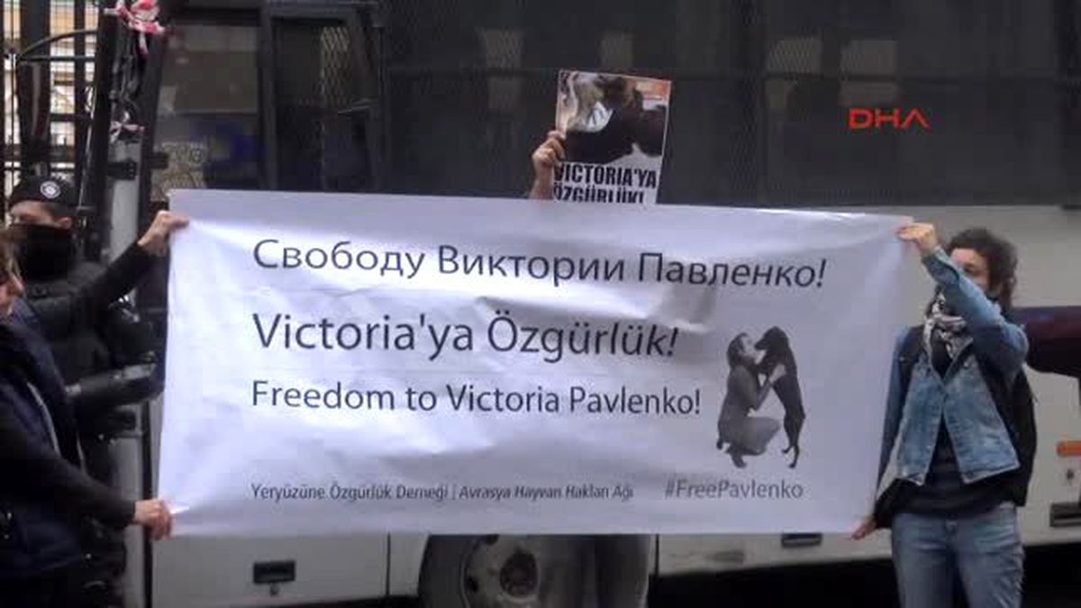 Rusya Başkonsolosluğu Önünde Eylem