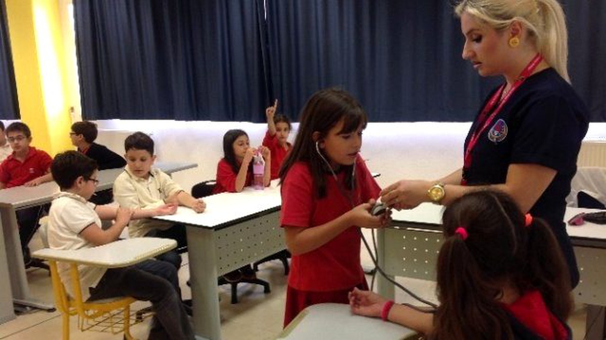 Ted Koleji 3. ve 4. Sınıf Öğrencileri Laboratuvarda