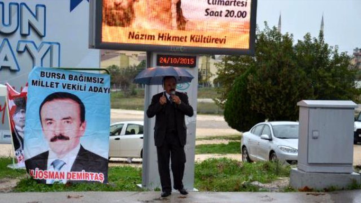 Bağımsız Milletvekili Adayını Kimse Dinlemedi