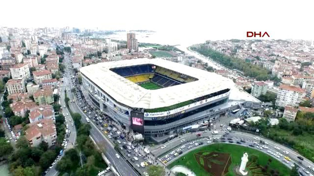 Derbiye Saatler Kala Havadan Görüntülerle Saracoğlu Stadı