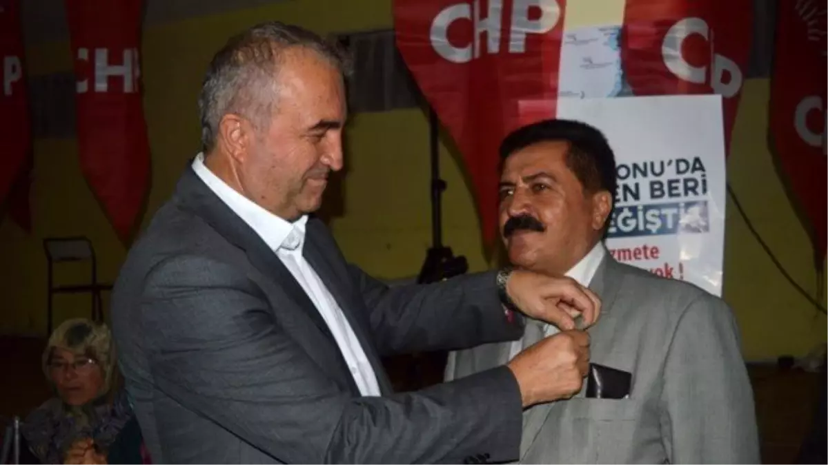 DP Hanönü İlçe Başkanı Zeki Çelik, CHP\'ye Katıldı