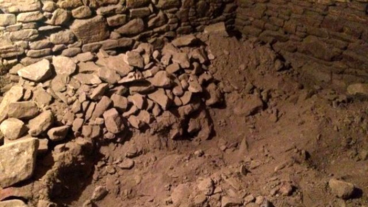 Evinin Altında Kaçak Kazı Yaparken Yakalandı