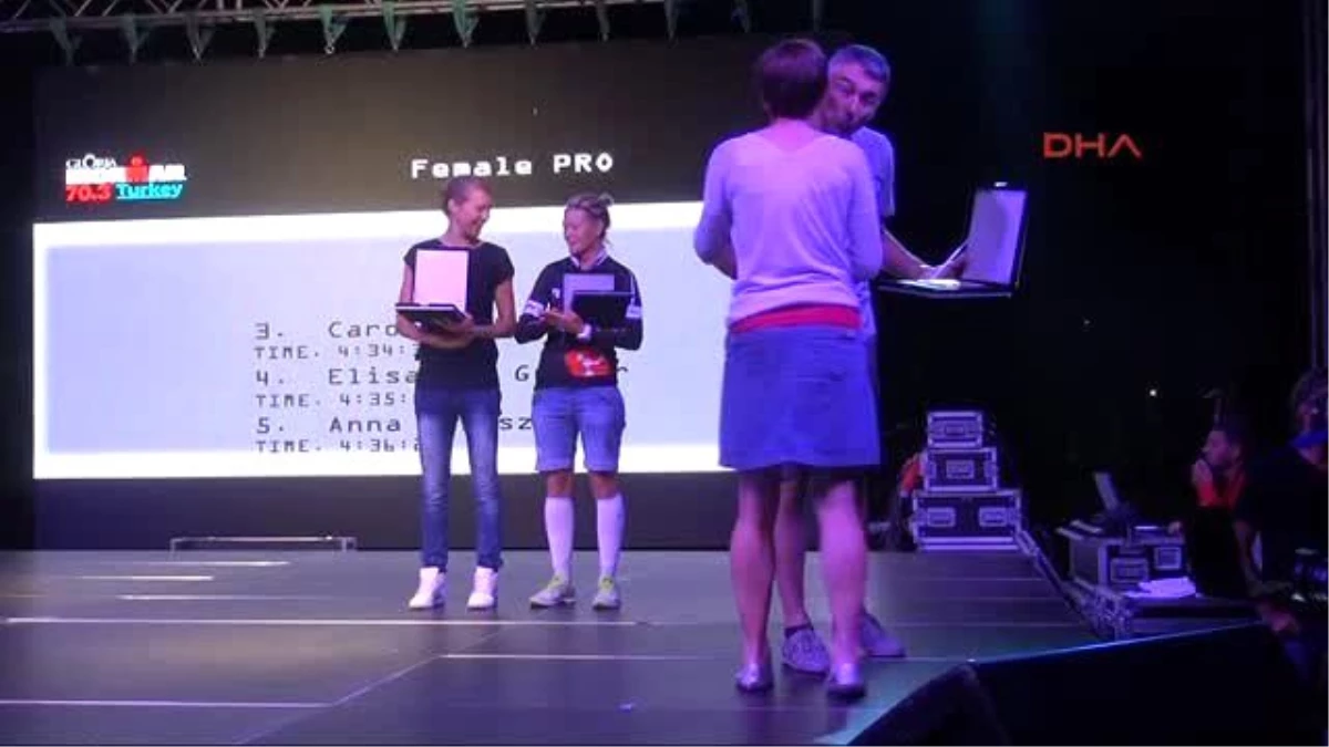 Glorıa Ironman 70.3 Turkey Birincileri Ödülünü Aldı