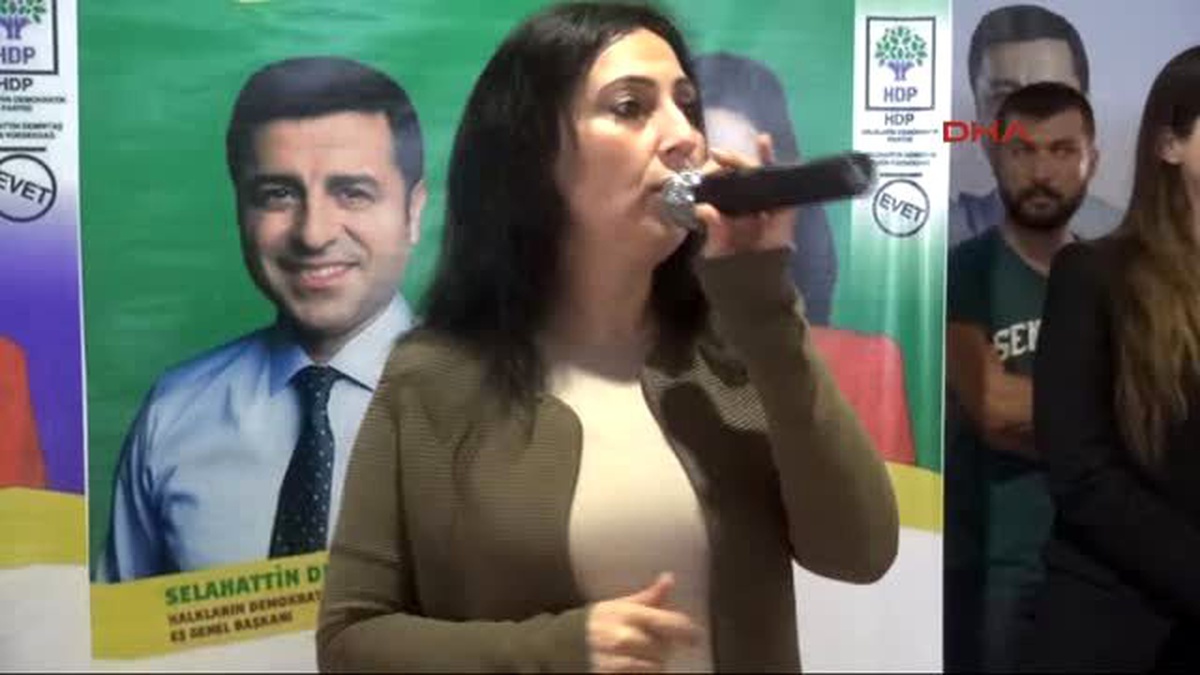 Hatay Hdp Eş Genel Başkanı Yüksekdağ: Bizim Yeni Barajımız Yüzde 13.1\'dir