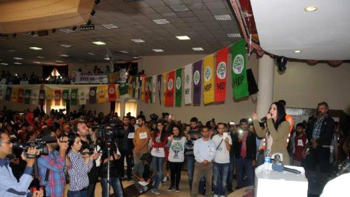 Hdp Eş Genel Başkanı Yüksekdağ: Bizim Yeni Barajımız Yüzde 13.1\'dir (2)