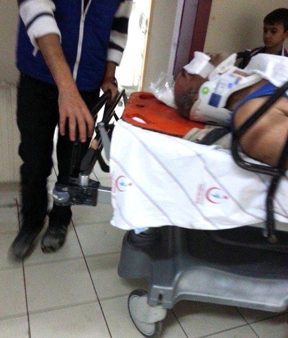 İnşaattan Düşen İşçi Yaralandı