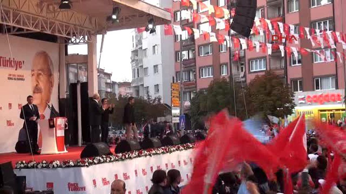 Kılıçdaroğlu Eskişehir Mitinginde Konuştu