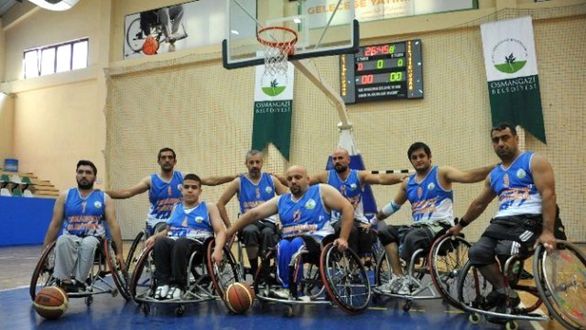 Osmangazi Belediyespor Tekerlekli Sandalye Basketbol Takımı Engel Tanımıyor