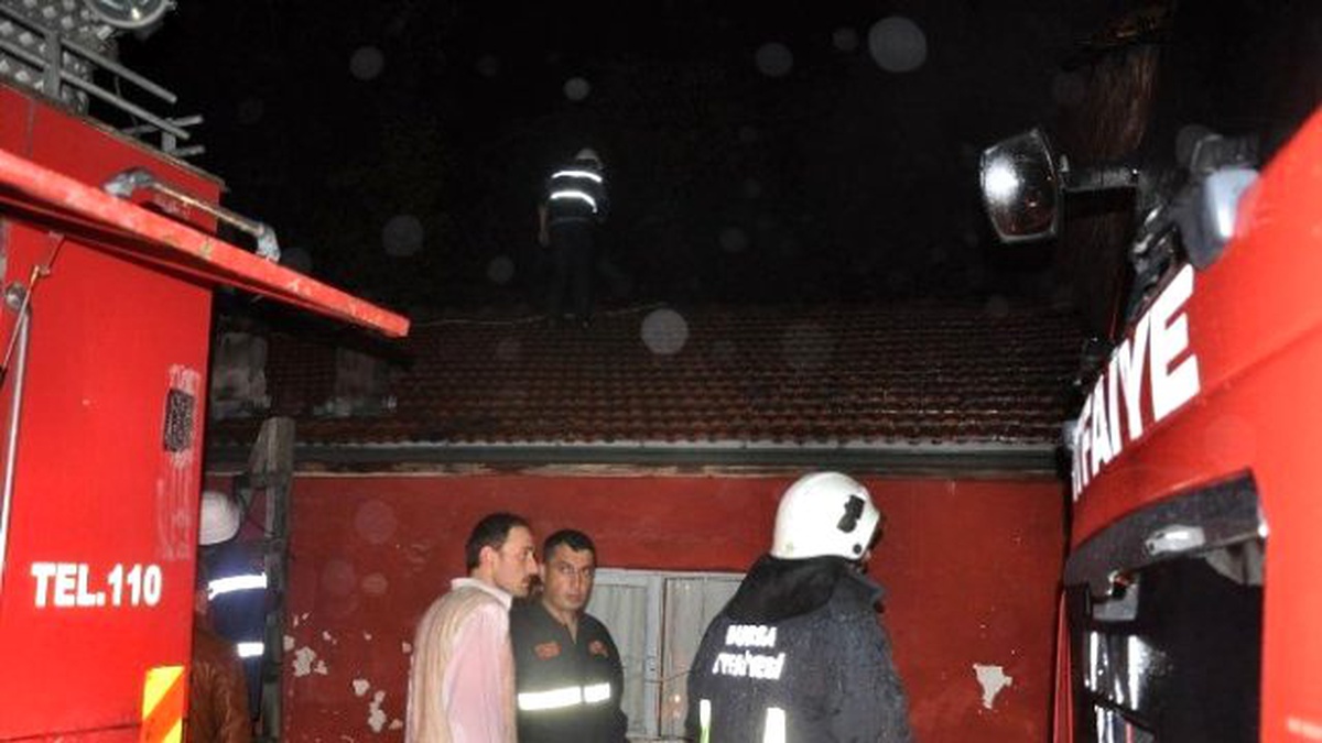 Suriyelilerin Yaşadığı Ahşap Evde Korkutan Yangın