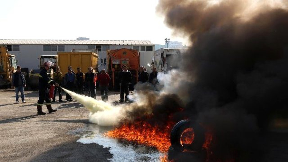 Yenimahalle Belediyesinden Yangın Tatbikatı