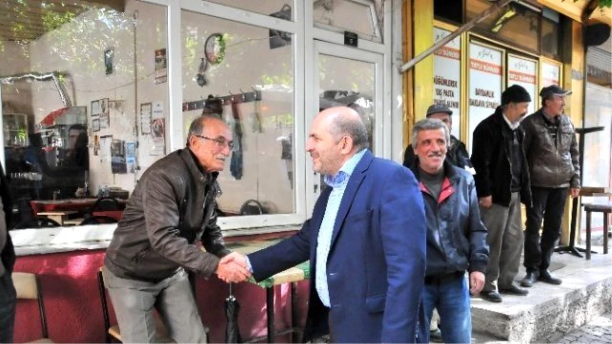 Baloğlu, Akşehir\'de Seçim Çalışmalarını Sürdürüyor