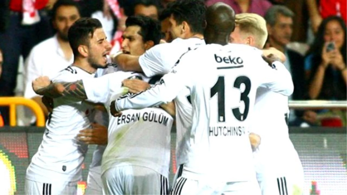 Beşiktaş, Antalyaspor\'u 5-1 Yendi