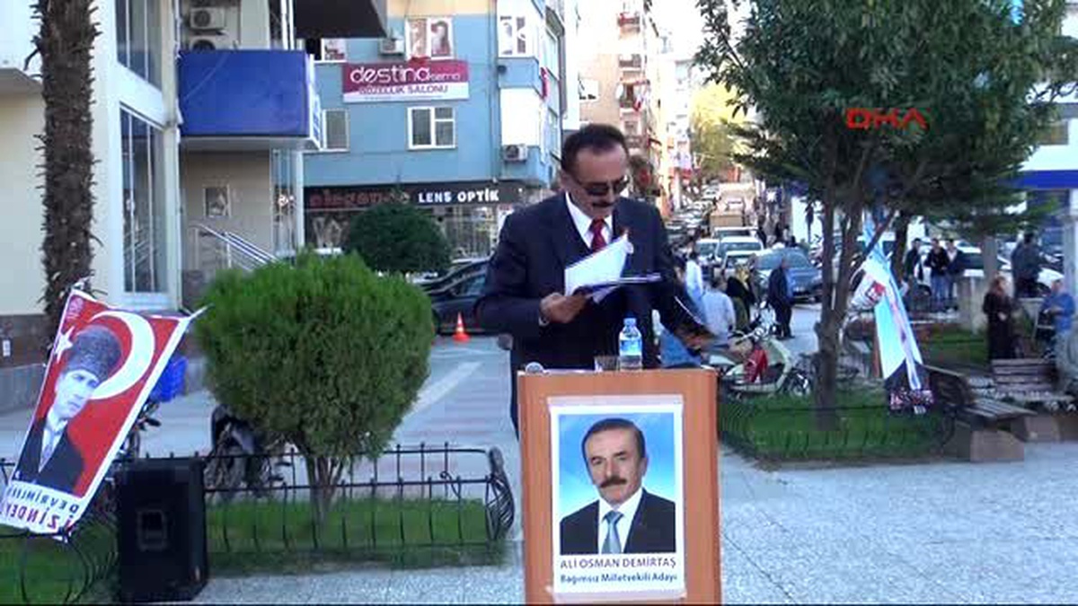 Bursa - Bağımsız Aday Beş Kişi ile En Kalabalık Mitingini Yaptı
