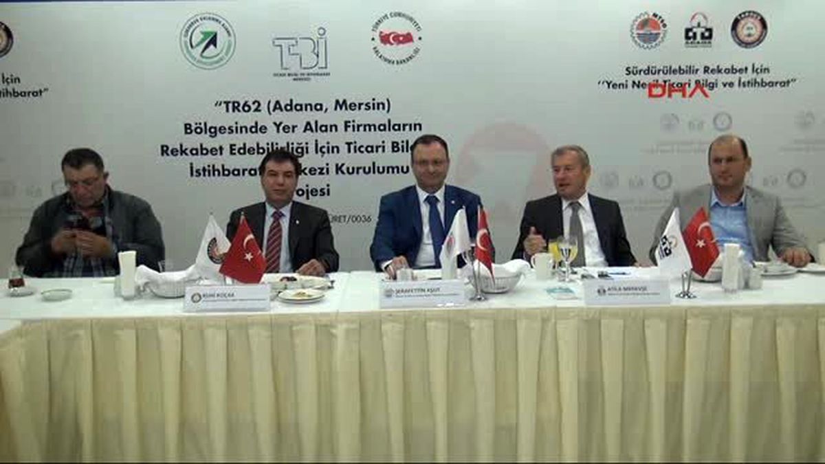Çukurova Ticaretine \'Ticari Bilgi ve İstihbarat Merkezi\' Dopingi
