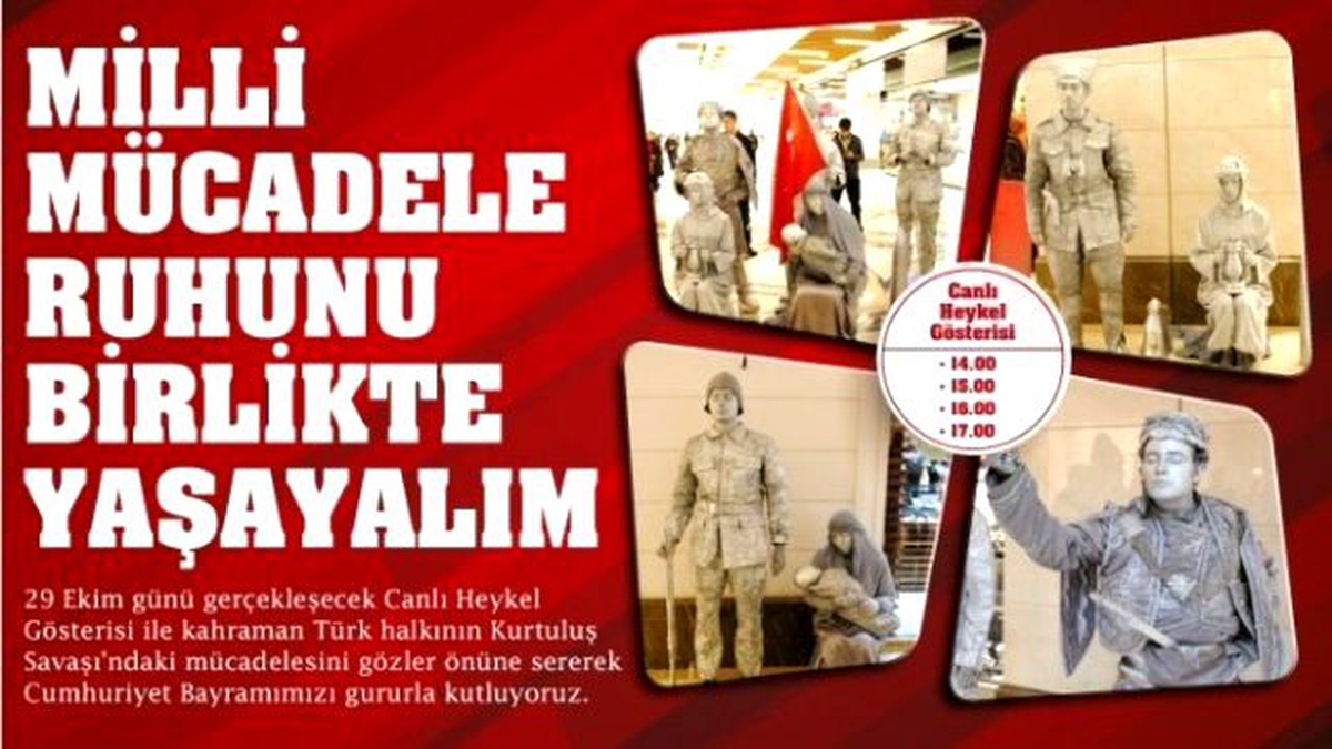 Forum Kayseri Cumhuriyetin 92. Yaşını Renkli ve Coşkulu Bir Etkinlikle Kutluyor