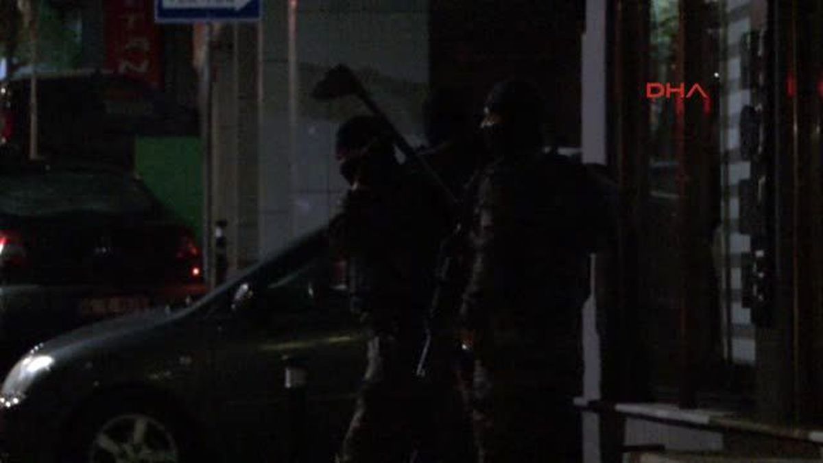 İstanbul'da Sabah Saatlerinde Terör Operasyonu