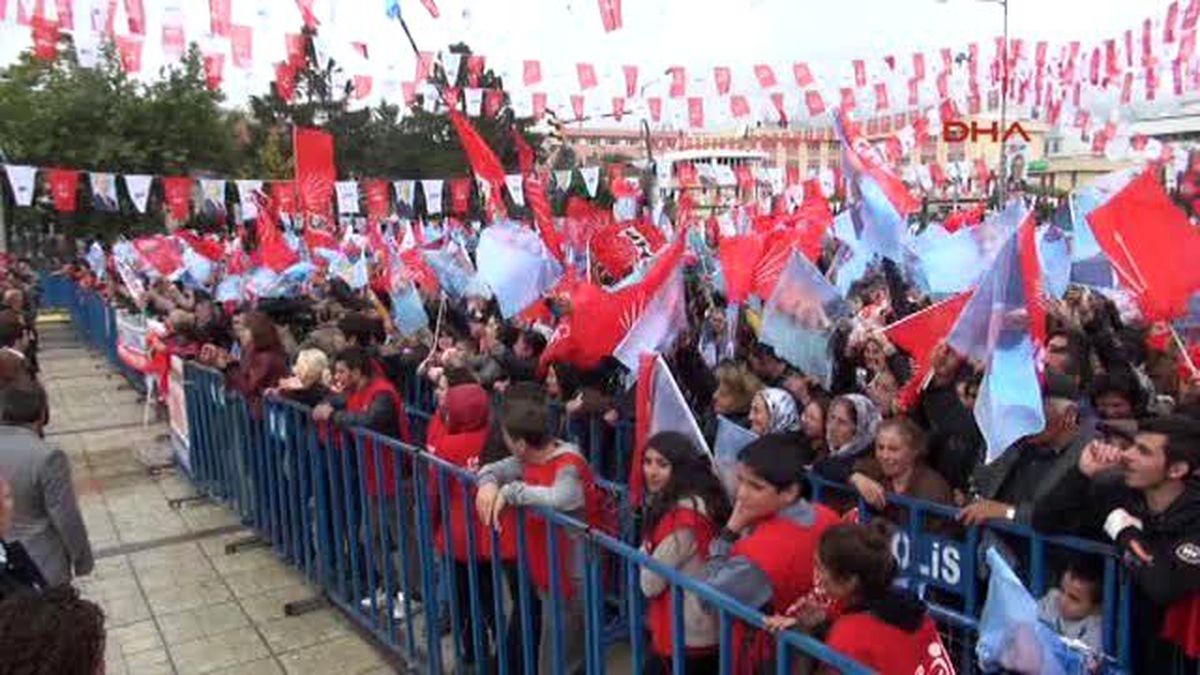 Kılıçdaroğlu, Erzincan\'da Konuştu