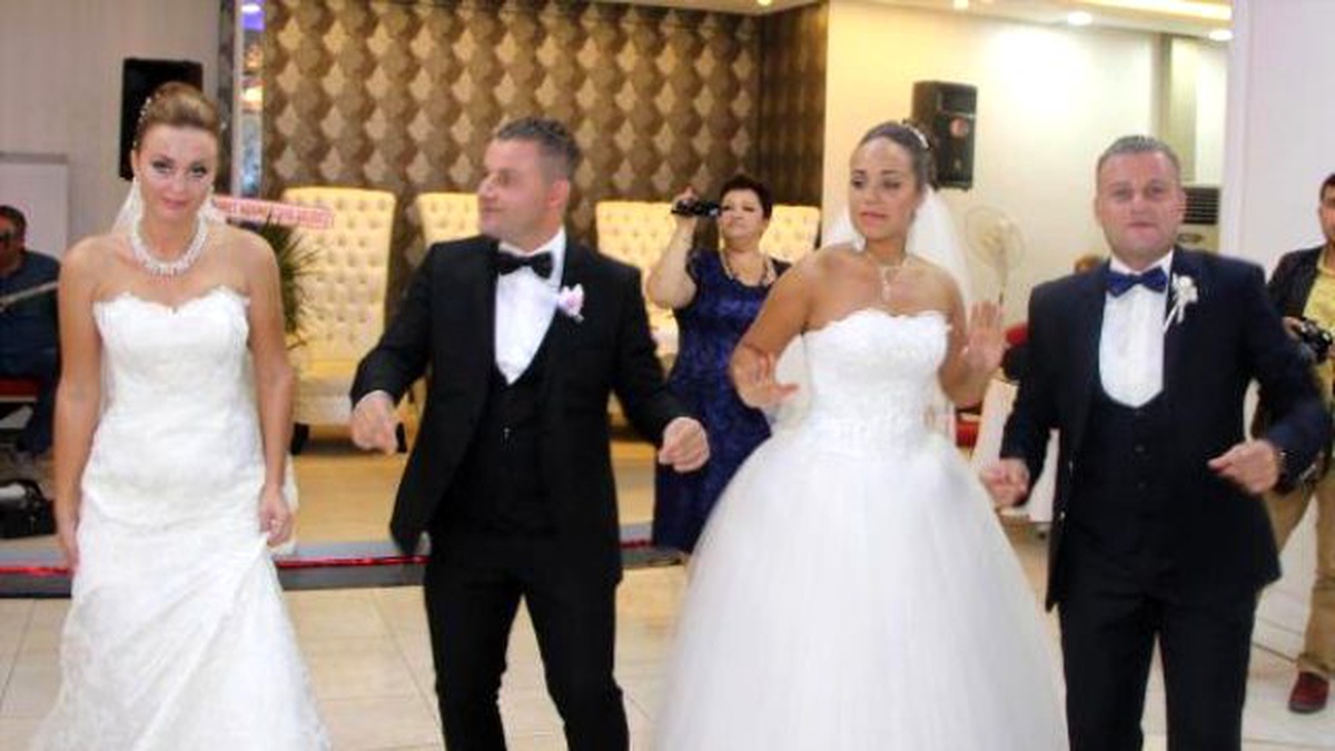 Kırıkkaleli İkizlere, Ukrayna\'dan Çifte Gelin