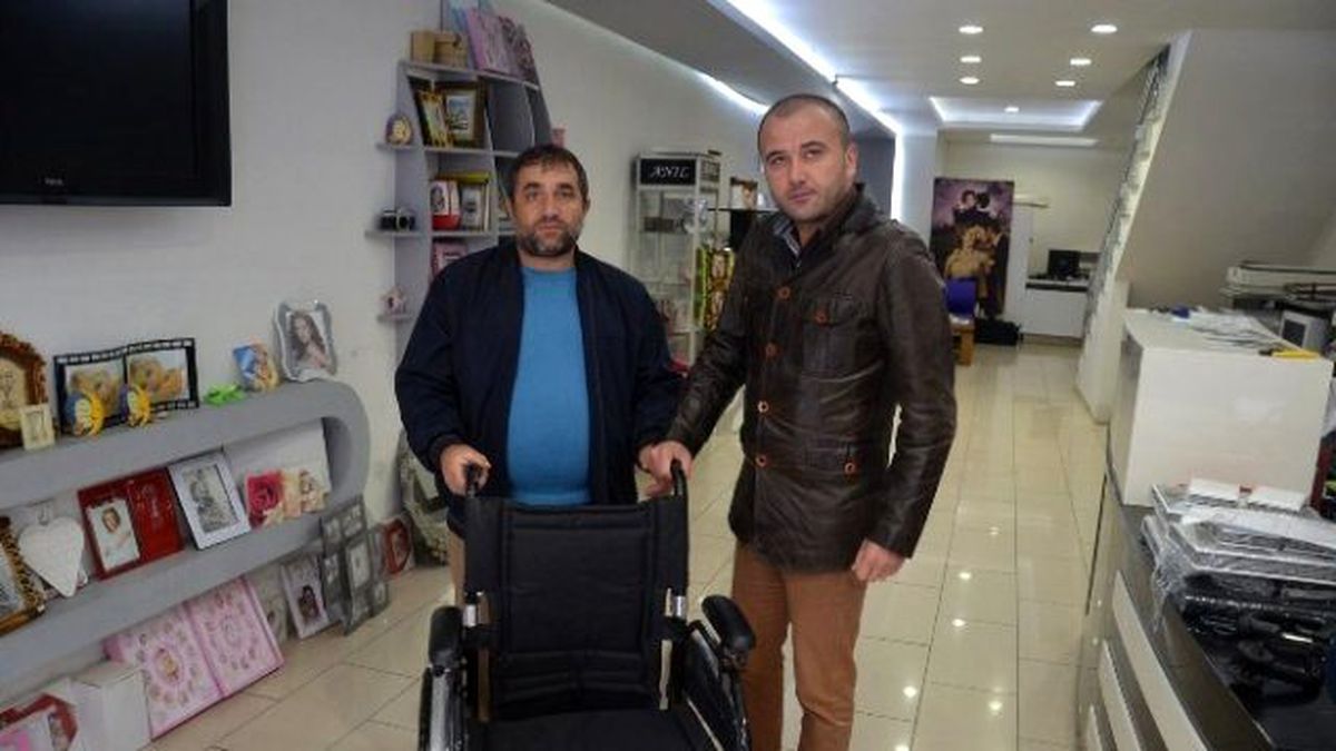 Kızılay\'dan Tekerlekli Sandalye Yardımı