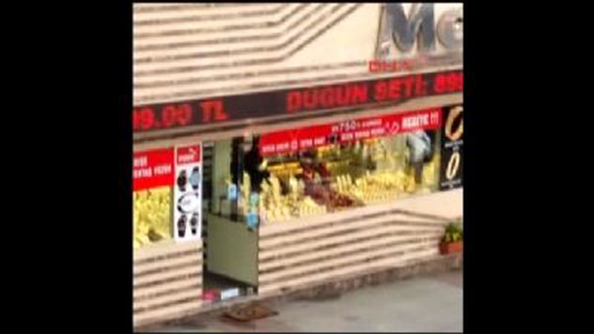 İstanbul'da İlginç Kuyumcu Soygunu