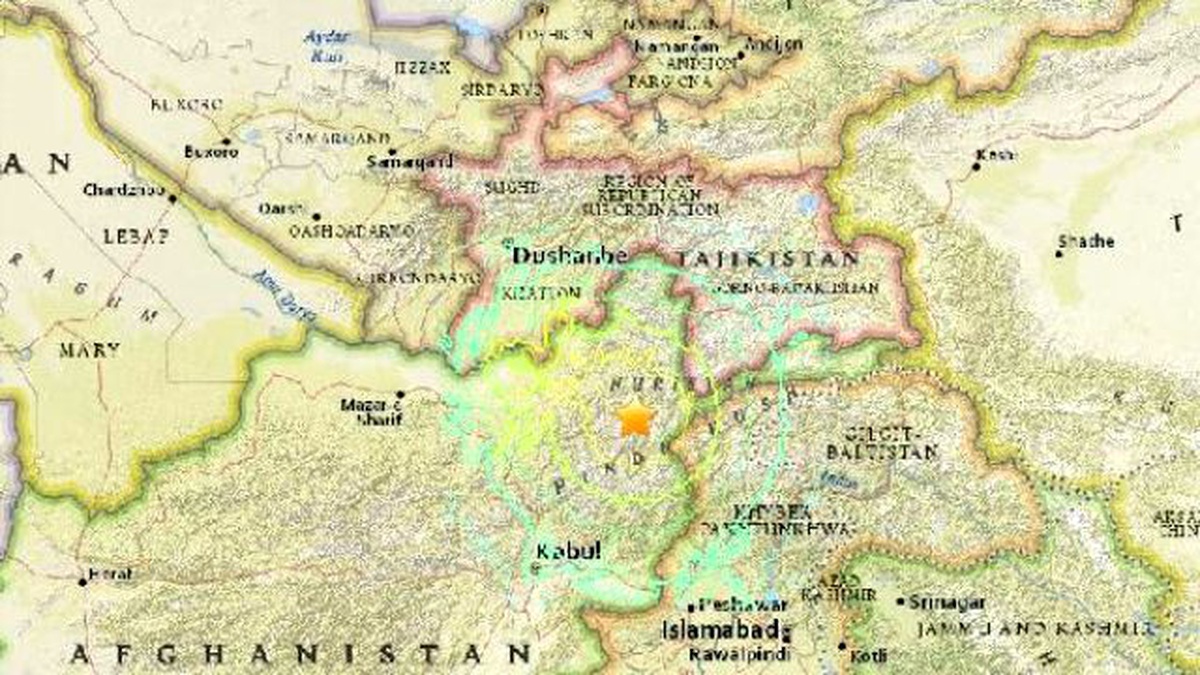 Pakistan-Afganistan Sınırına Yakın Bölgede 7.5 Büyüklüğünde Deprem