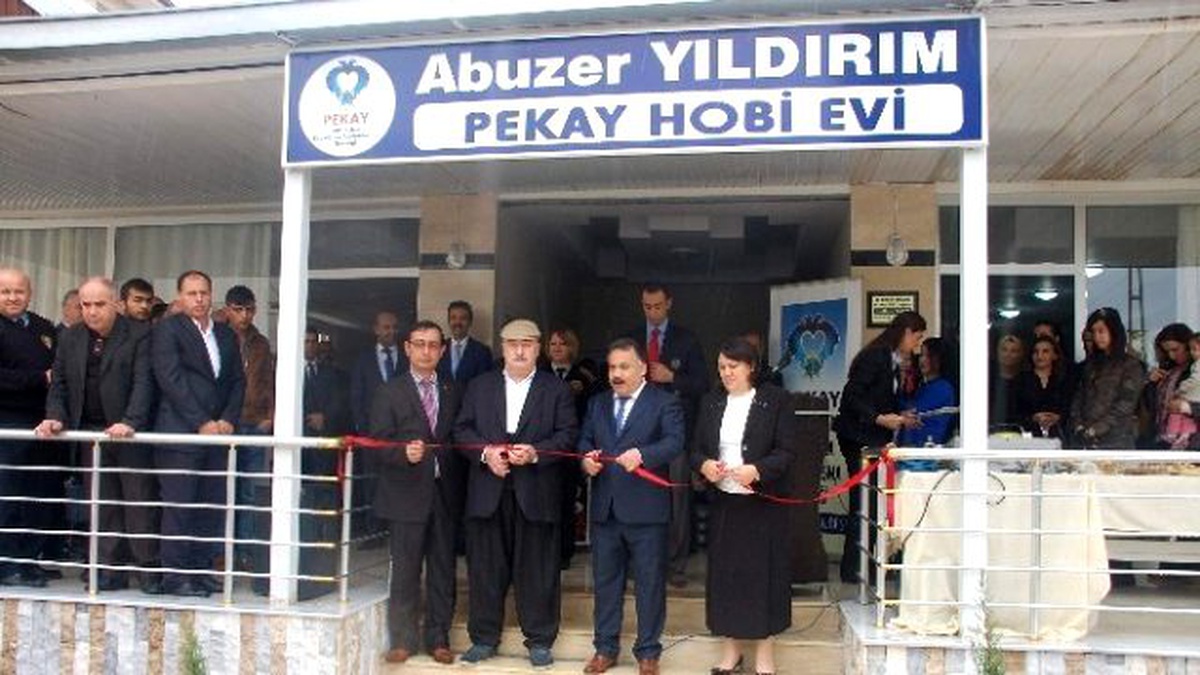 Abuzer Yıldırım Pekay Hobi Evinin Açılışı Yapıldı